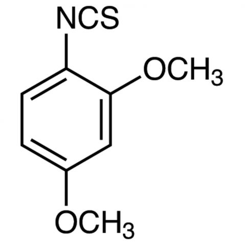 2,4-Dimethoxyphenyl isothiocyanate 化学構造