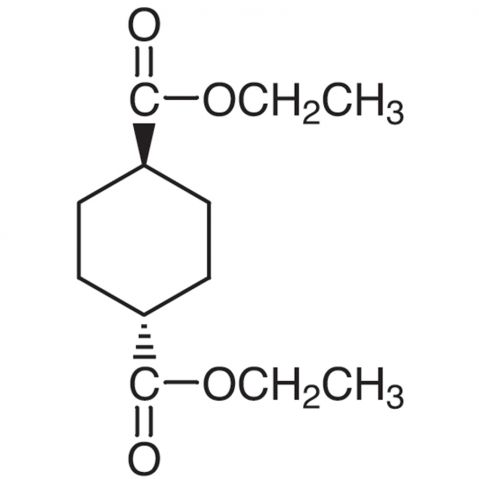 Diethyl trans-1,4-Cyclohexanedicarboxylate Chemische Struktur