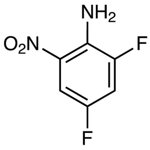 2,4-Difluoro-6-nitroaniline Chemical Structure