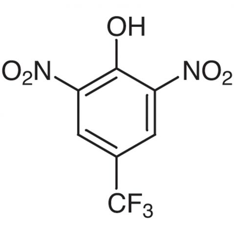 2,6-Dinitro-4-(trifluoromethyl)phenol Chemical Structure