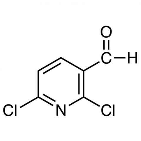 2,6-Dichloro-3-pyridinecarboxaldehyde التركيب الكيميائي