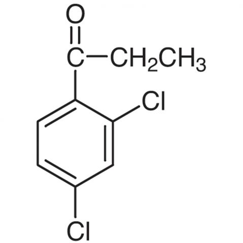 2',4'-Dichloropropiophenone Chemical Structure