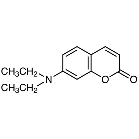 7-(Diethylamino)coumarin 化学構造