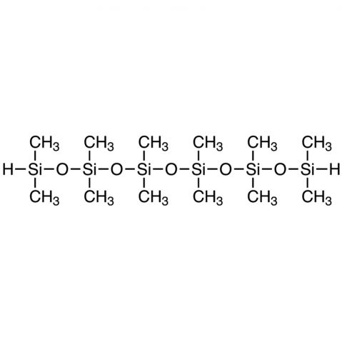 1,1,3,3,5,5,7,7,9,9,11,11-Dodecamethylhexasiloxane 化学構造