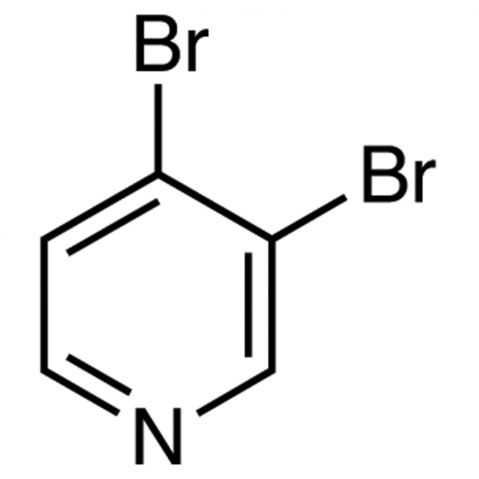 3,4-Dibromopyridine Chemical Structure