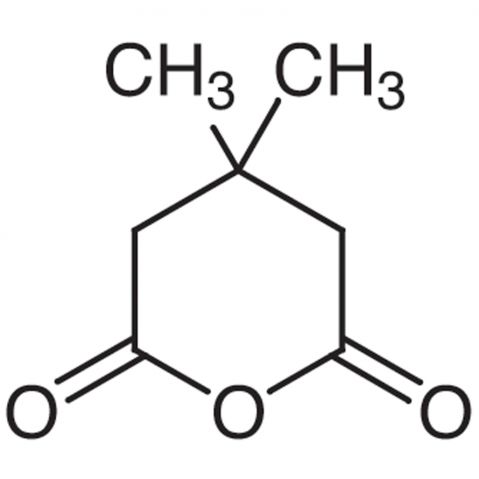 3,3-Dimethylglutaric Anhydride Chemical Structure