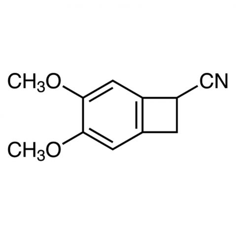 4,5-Dimethoxy-1-benzocyclobutenecarbonitrile Chemical Structure