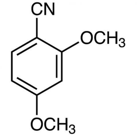 2,4-Dimethoxybenzonitrile Chemical Structure