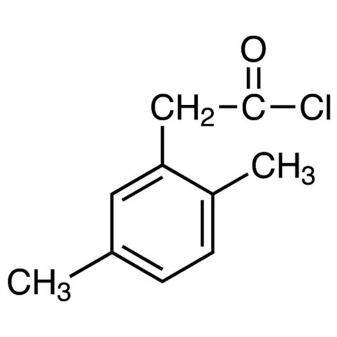 2,5-Dimethylphenylacetyl Chloride Chemical Structure