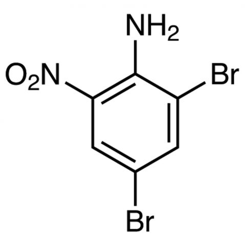 2,4-Dibromo-6-nitroaniline 化学構造