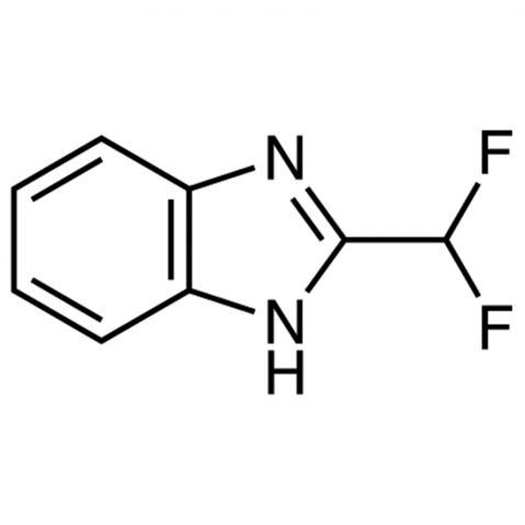 2-(Difluoromethyl)benzimidazole 化学構造