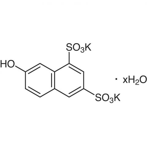 Dipotassium 2-Naphthol-6,8-disulfonate Hydrate التركيب الكيميائي