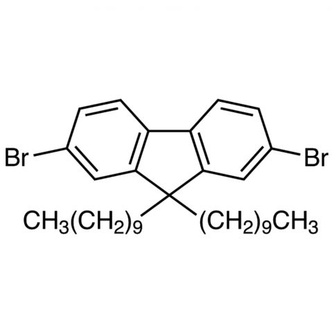 2,7-Dibromo-9,9-didecylfluorene Chemical Structure