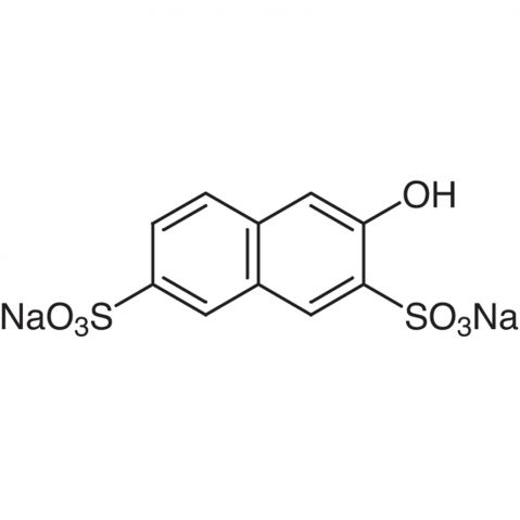 Disodium 3-Hydroxy-2,7-naphthalenedisulfonate 化学構造