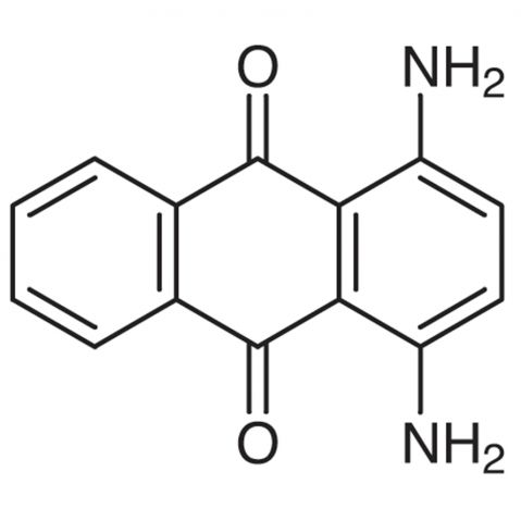 1,4-Diaminoanthraquinone Chemische Struktur