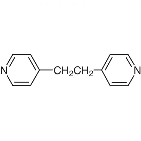 1,2-Di(4-pyridyl)ethane 化学構造