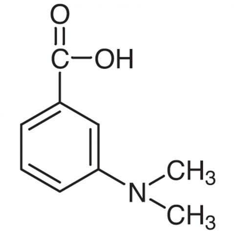 3-Dimethylaminobenzoic Acid Chemical Structure