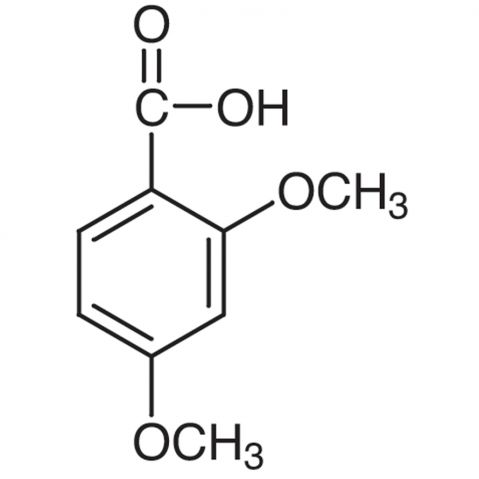 2,4-Dimethoxybenzoic Acid التركيب الكيميائي