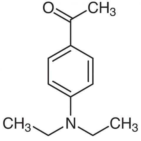 4'-Diethylaminoacetophenone Chemical Structure