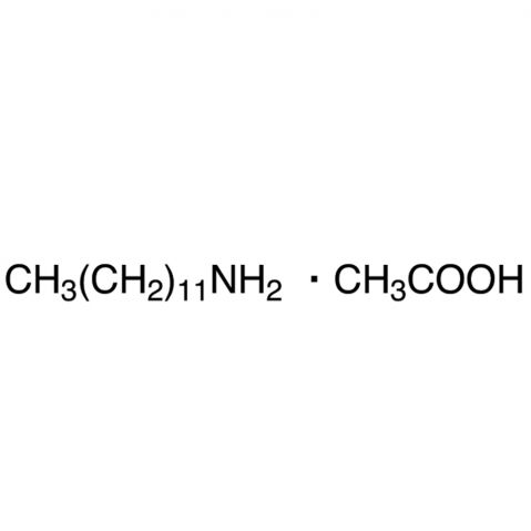 Dodecylamine Acetate Chemical Structure