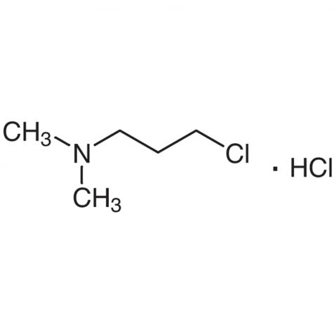 3-(Dimethylamino)propyl Chloride Hydrochloride Chemical Structure