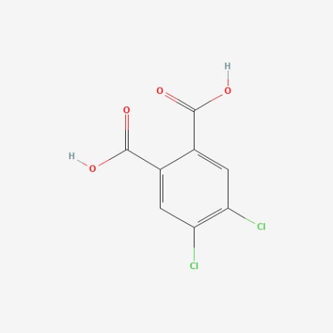 4,5-Dichlorophthalic Acid 化学構造