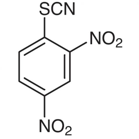 2,4-Dinitrophenyl Thiocyanate Chemical Structure