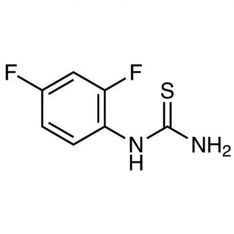 (2,4-Difluorophenyl)thiourea Chemical Structure