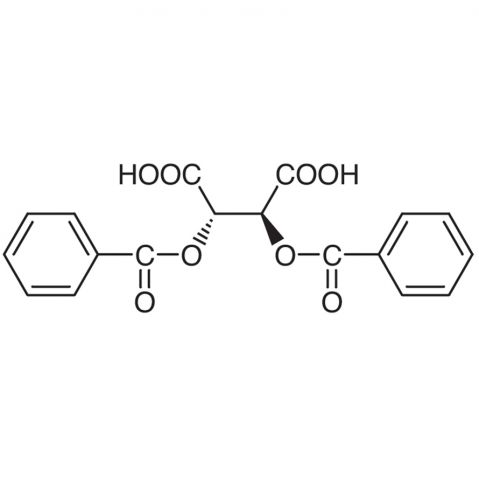 (+)-Dibenzoyl-D-tartaric Acid التركيب الكيميائي