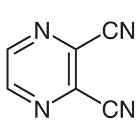 2,3-Dicyanopyrazine التركيب الكيميائي