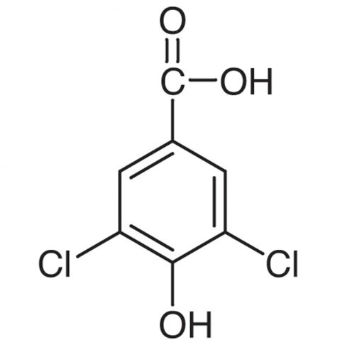 3,5-Dichloro-4-hydroxybenzoic Acid Chemical Structure