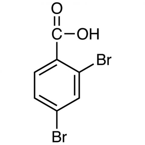 2,4-Dibromobenzoic Acid التركيب الكيميائي