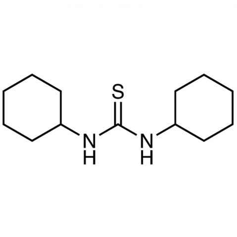 1,3-Dicyclohexylthiourea التركيب الكيميائي