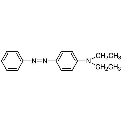 4-(Diethylamino)azobenzene 化学構造