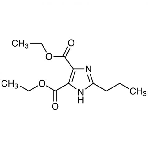 Diethyl 2-Propyl-1H-imidazole-4,5-dicarboxylate Chemische Struktur