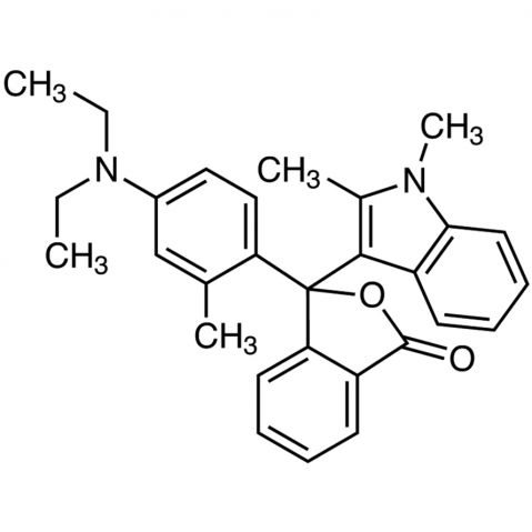 3-(1,2-Dimethyl-3-indolyl)-3-[4-(diethylamino)-2-methylphenyl]phthalide التركيب الكيميائي