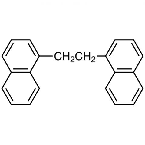 1,2-Di(1-naphthyl)ethane Chemische Struktur