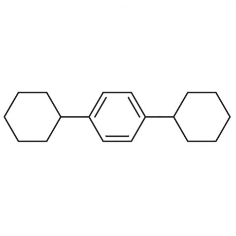 1,4-Dicyclohexylbenzene التركيب الكيميائي