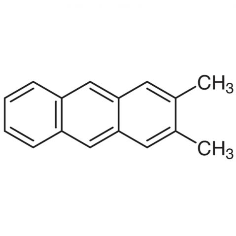 2,3-Dimethylanthracene 化学構造