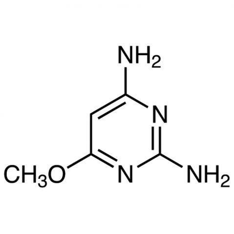 2,4-Diamino-6-methoxypyrimidine Chemical Structure