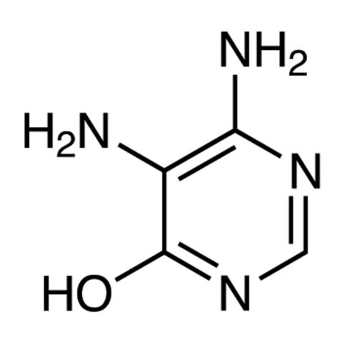 4,5-Diamino-6-hydroxypyrimidine Chemical Structure