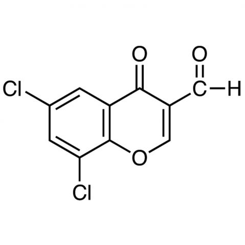 6,8-Dichlorochromone-3-carboxaldehyde التركيب الكيميائي