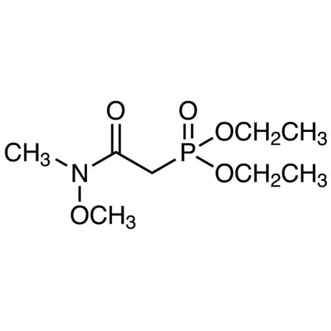 Diethyl (N-Methoxy-N-methylcar bamoylmethyl)phosphonate Chemical Structure