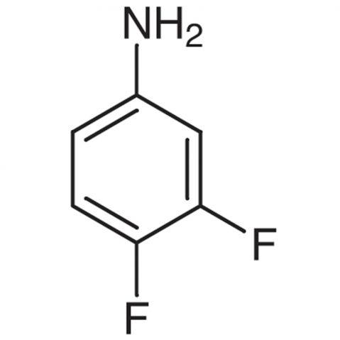 3,4-Difluoroaniline Chemical Structure