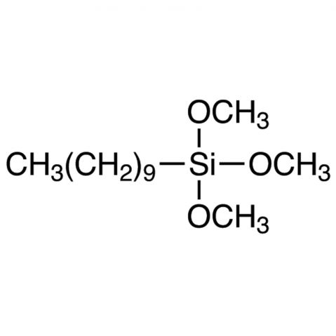 Decyltrimethoxysilane Chemical Structure