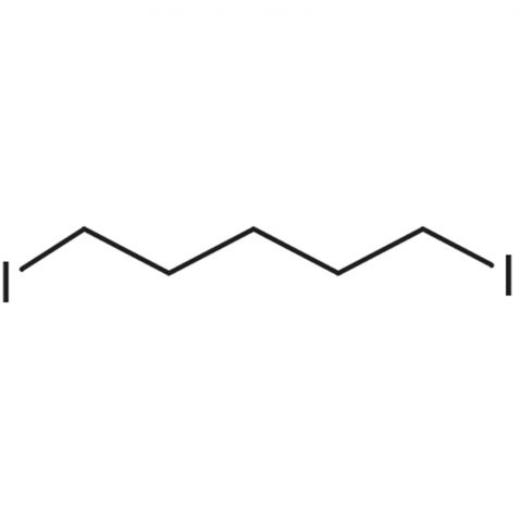 1,5-Diiodopentane (stabilized with Copper chip) التركيب الكيميائي