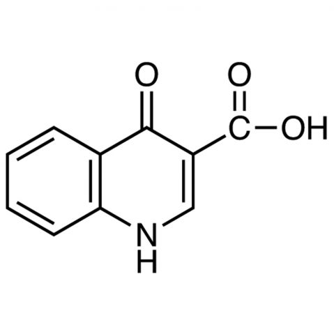 1,4-Dihydro-4-oxoquinoline-3-carboxylic Acid Chemische Struktur