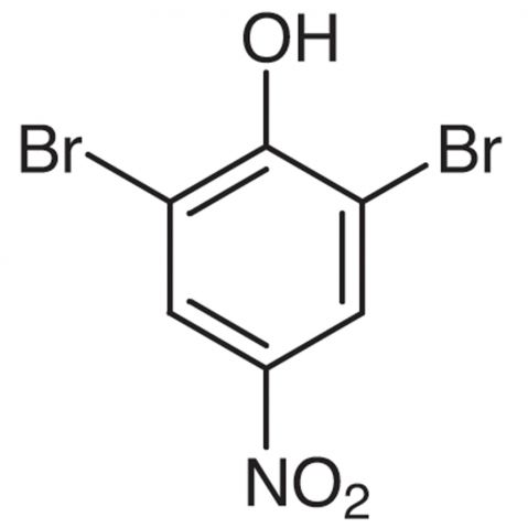 2,6-Dibromo-4-nitrophenol Chemische Struktur