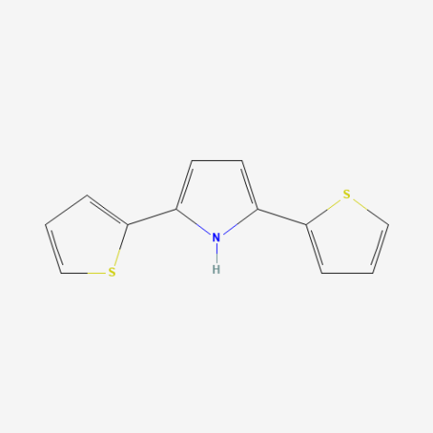 2,5-Di(2-thienyl)-1H-pyrrole Chemical Structure