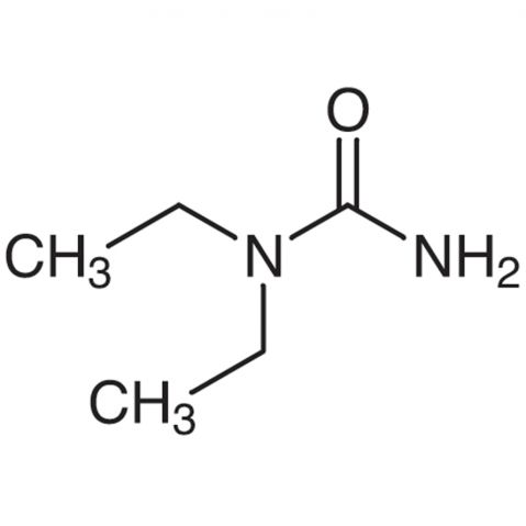 1,1-Diethylurea Chemische Struktur